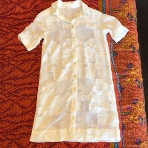 Wilfred Hemistiche Shirt Dress